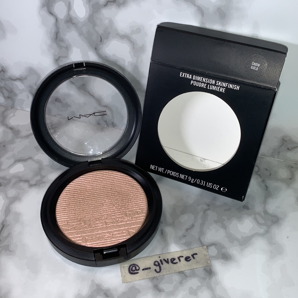SHOW GOLD Extra Dimension Skinfinish MAC Highlighter
